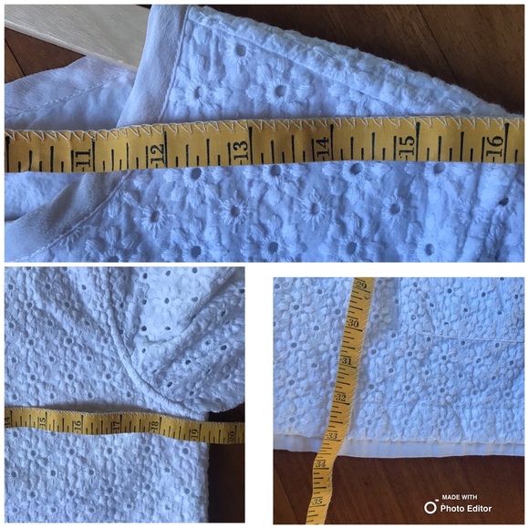 NWT Equipment eyelet lace shift dress - Picture 8 of 8